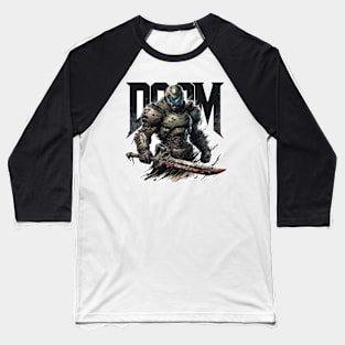 Doom Guy Baseball T-Shirt